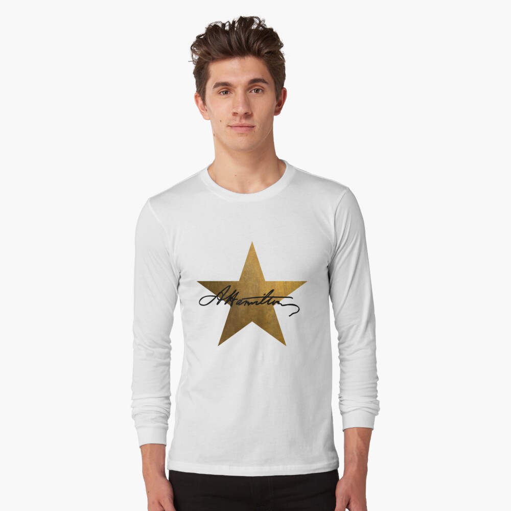 Hamilton Star Long Sleeve T-Shirt