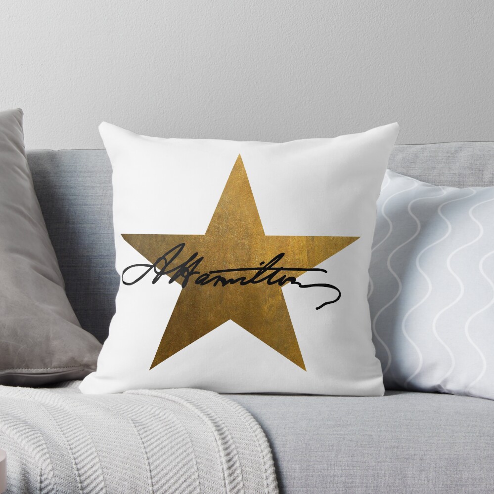 Hamilton Star Throw Pillow