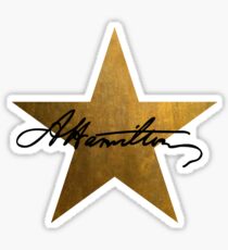 Hamilton Star Sticker