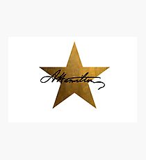 Lámina fotográfica Hamilton Star