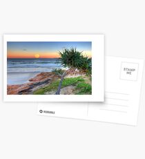Super Moonrise at Coolum Postcards