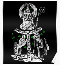 Saint Patrick Day Symbol Poster