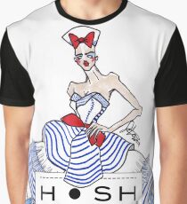 Sailor Girl with House of SheldonHall Logo Graphic T-Shirt