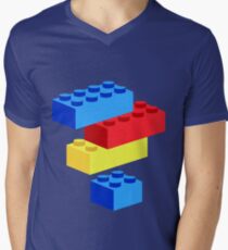 Bricks Men's V-Neck T-Shirt