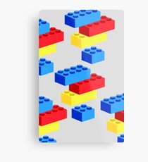 Bricks Metal Print