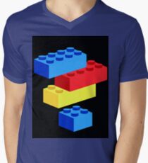 Bricks Men's V-Neck T-Shirt