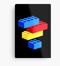 Bricks Metal Print