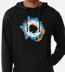 Portal - Abstraktes Apertur-Logo Leichter Hoodie