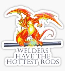 Welding Dragon Sticker