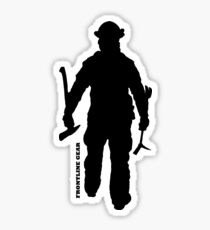 FRONTLINE GEAR - FIREFIGHTER - DESIGN Sticker