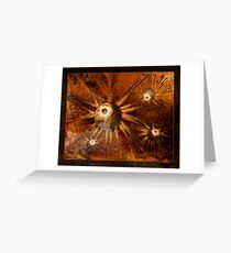 Infinite Future Chaos Greeting Card