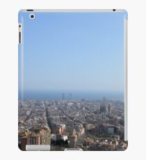 Barcelona Stadt iPad-Hülle & Klebefolie