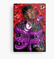 21 Savage Leaned Out Metal Print