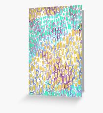 Abstract Greeting Card