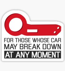 The Tow Hook Sticker