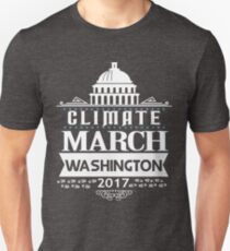 People's Climate Change March on Washington Justice 2017 Unisex T-Shirt