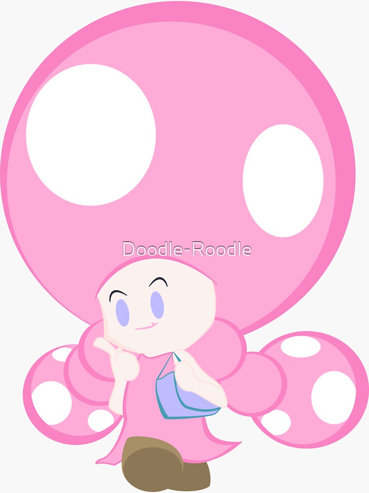 Toadette Sticker By Doodle Roodle Redbubble 5549