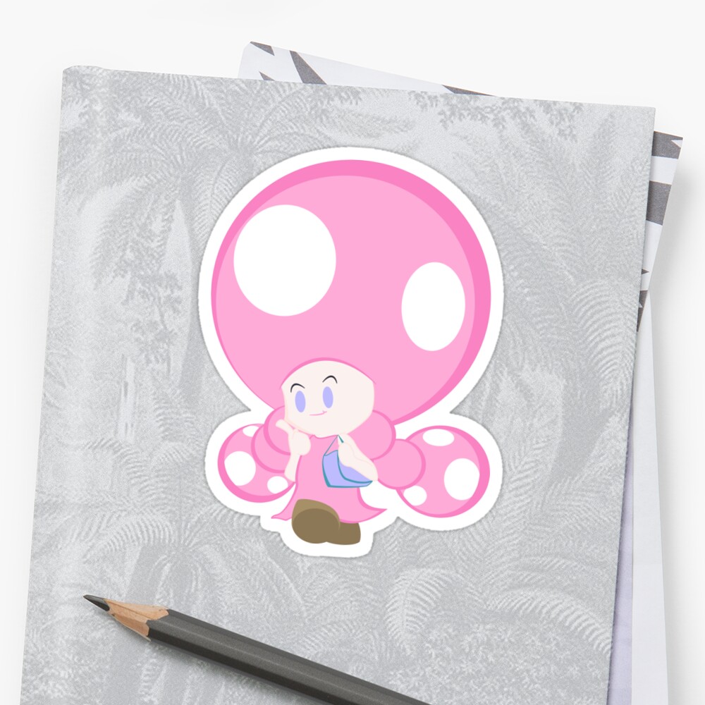 Toadette Sticker By Doodle Roodle Redbubble 9185