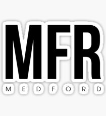 MFR - Medford Airport Code Sticker