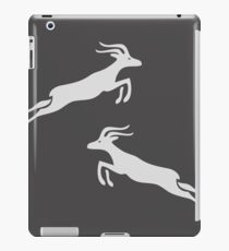 Antilope (Grau) iPad-Hülle & Klebefolie