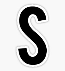 S Sticker