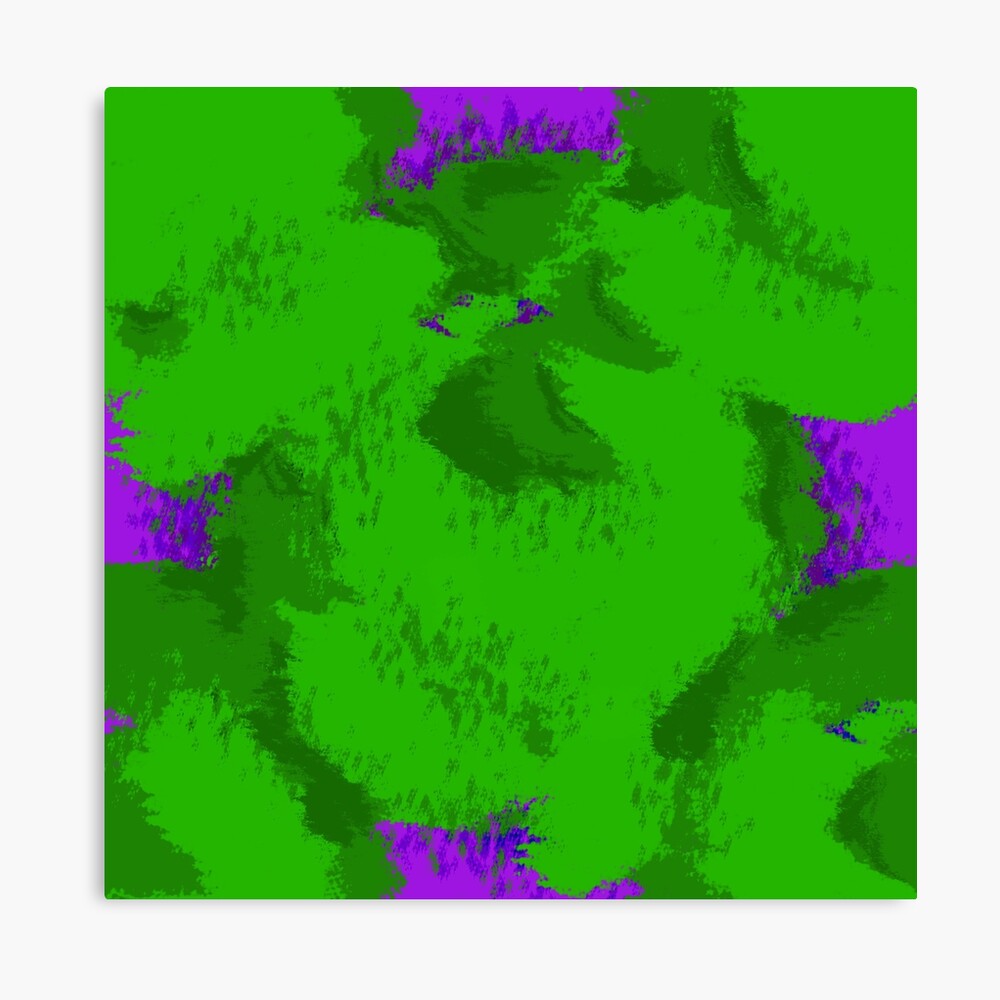 Great Green Spots Canvas Print