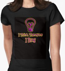 I Blog Women's Fitted T-Shirt