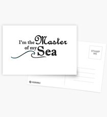I'm the Master of My Sea Postcards