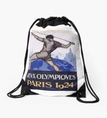 Paris 1924 Olympia Poster Rucksackbeutel