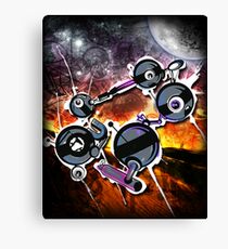 Infinte Future Chaos Canvas Print