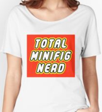 TOTAL MINIFIG NERD Women's Relaxed Fit T-Shirt