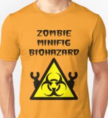 ZOMBIE MINIFIG BIOHAZARD Unisex T-Shirt
