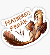 Feathered Freak Sticker