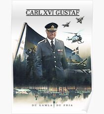Carl XVI Gustaf Poster