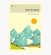 THE TETONS Photographic Print
