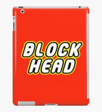 BLOCK HEAD iPad Case/Skin