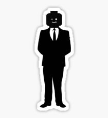 Minifig Business Man Sticker