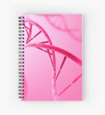 Conceptual image of DNA. Spiral Notebook