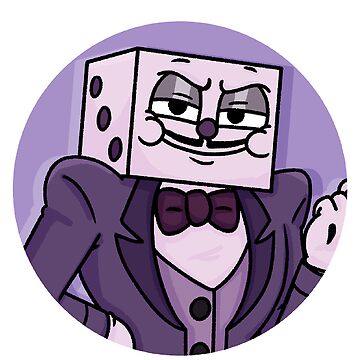 King Dice's Roll The Dice Sticker for Sale by Maru-Chan-Shop