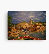 Cheboygan Crib Canvas Print