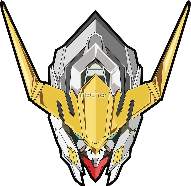 "Gundam Barbatos " Stickers by mechaid Redbubble