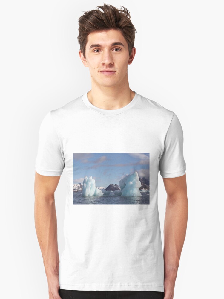 Alternate view of Blue Ice Peaks Slim Fit T-Shirt