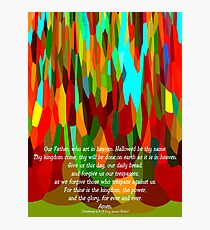 The Lord's Prayer For Children Photographic Print