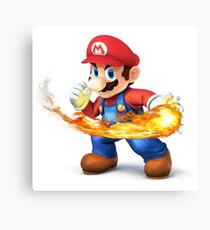 Mario Canvas Print