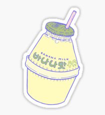 Banana Milk Sticker