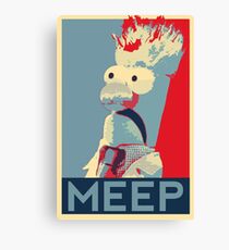 Meep Canvas Print