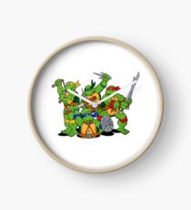 Turtle Ninja Clock