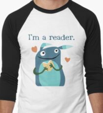 Reader Men's Baseball ¾ T-Shirt