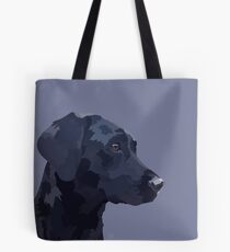 Black Labrador Tote Bag