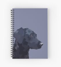 Black Labrador Spiral Notebook